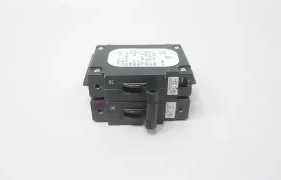 AIRPAX LELHK11-1-62-30.0-BK-01-V MINIATURE CIRCUIT BREAKER 30A AMP 250V-AC 2P