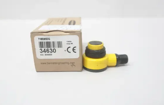 BANNER T18SN6DQ 34630 PHOTOELECTRIC SENSOR 10-30V-DC