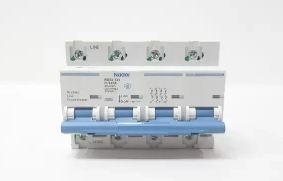NADER NDM1-125 MINIATURE CIRCUIT BREAKER 400/415V-AC 4P 125A AMP