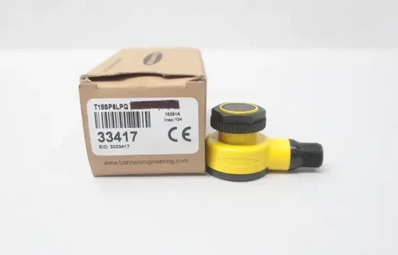 BANNER T18SP6LPQ PHOTOELECTRIC SENSOR 10-30V-DC