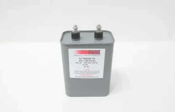 NWL 12-749302-10 CAPACITOR 40UF 370V-AC