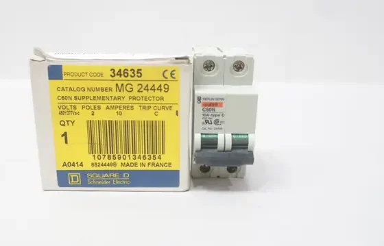 SQUARE D MG 24449 MINIATURE CIRCUIT BREAKER 10A AMP 480V-AC 2P