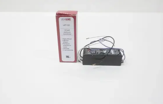 LIGHTECH LET-151 DIMMABLE ELECTRONIC TRANSFORMER 150W 120V-AC