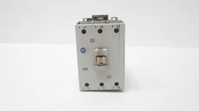 ALLEN BRADLEY 100-C60D00 AC CONTACTOR 40HP 90A AMP 120V-AC