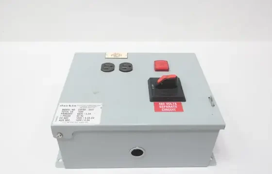 DAYKIN CVFSD-0507 CONSTANT VOLTAGE TRANSFORMER 1500VA 480V-AC 120V-AC 1PH