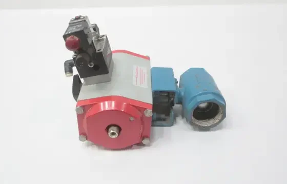 FLOWTEK S90 90-0830-21320-532 PNEUMATIC STEEL CONTROL VALVE 1-1/2IN NPT