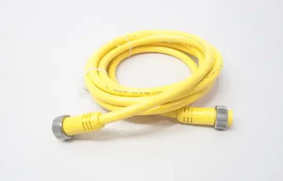 WOODHEAD 114020A01F1201 1300100534 4P MALE/FEMALE STRAIGHT PVC CABLE 12FT