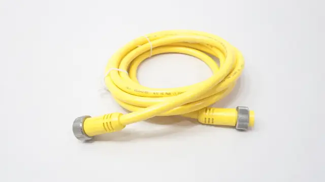 WOODHEAD 114020A01F1201 1300100534 4P MALE/FEMALE STRAIGHT PVC CABLE 12FT