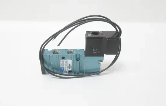 MAC 411A-B0A-DM-DJCA-1CM PNEUMATIC SOLENOID VALVE 24V-DC 120PSI 1/4IN NPT