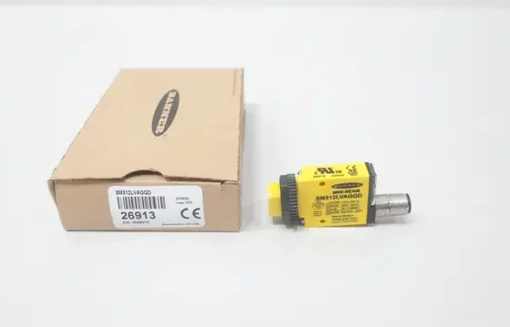 BANNER SM312LVAGQD 26913 MINI-BEAM PHOTOELECTRIC SENSOR 10-30V-DC