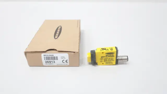 BANNER SM312LVAGQD 26913 MINI-BEAM PHOTOELECTRIC SENSOR 10-30V-DC