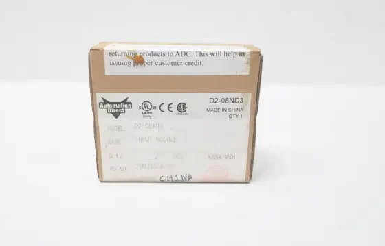 AUTOMATION DIRECT D2-08ND3 DISCRETE INPUT MODULE 12-24V-DC