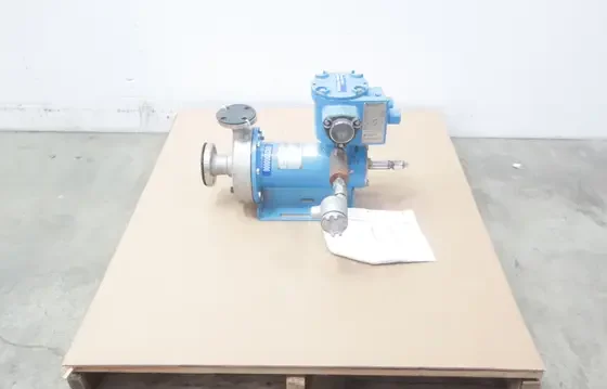 DYNAPUMP F60-3115N4BL-0204SF1-AV CENTRIFUGAL PUMP 22GPM 52FT 3.3HP 460V 1X1.5-5