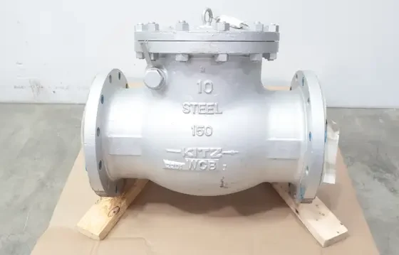 KITZ 150SCO STEEL FLANGED CHECK VALVE 10IN 150