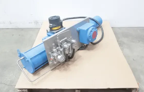 CAMERON LEDEEN GS 616-A-SRC3 PNEUMATIC VALVE ACTUATOR ASSEMBLY
