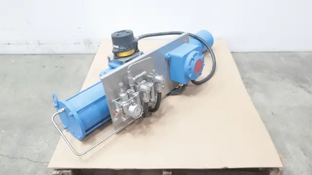 CAMERON LEDEEN GS 616-A-SRC3 PNEUMATIC VALVE ACTUATOR ASSEMBLY
