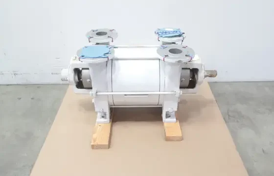 SIEMENS NASH ELMO F 2BE1 LIQUID RING VACUUM PUMP 3IN
