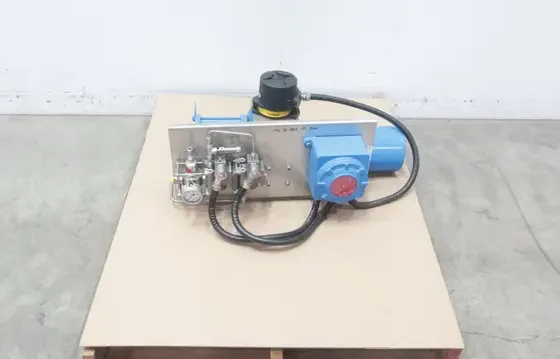 CAMERON LEDEEN GS 220-SRC10 PNEUMATIC VALVE ACTUATOR ASSEMBLY