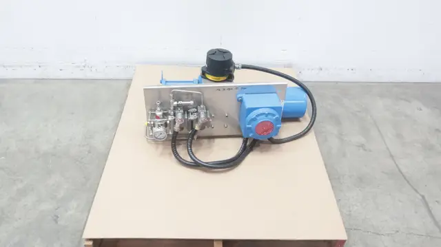CAMERON LEDEEN GS 220-SRC10 PNEUMATIC VALVE ACTUATOR ASSEMBLY
